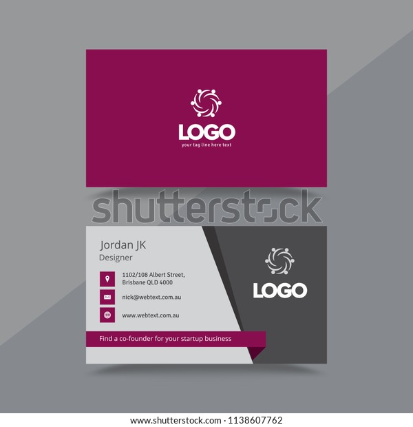 Professional\
Health Care Business Card Design Template\
