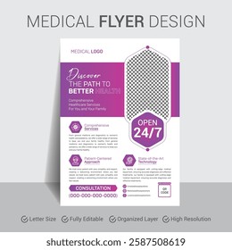 Professional Healthcare Flyer Design for Clinics and Hospitals