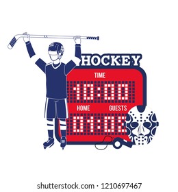 professional hockey player with time points
