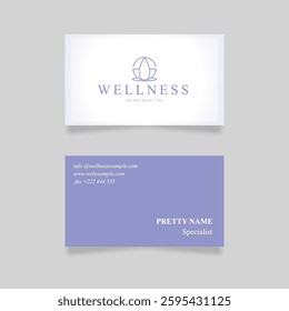 Professional Holistic Healing Business Card