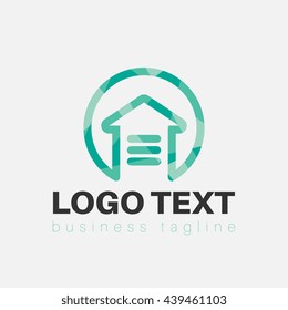 Professional house vector logo design for business