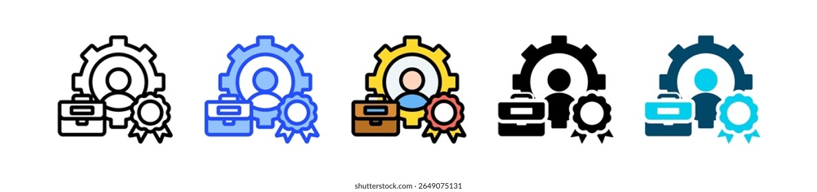 Coleção De Ícones Profissionais Com Vários Estilos
