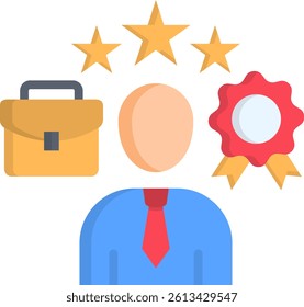 Professional Icon Flat Vector Illustration