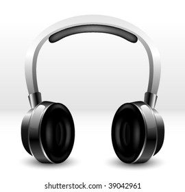 Professional icon of the headphones for your site