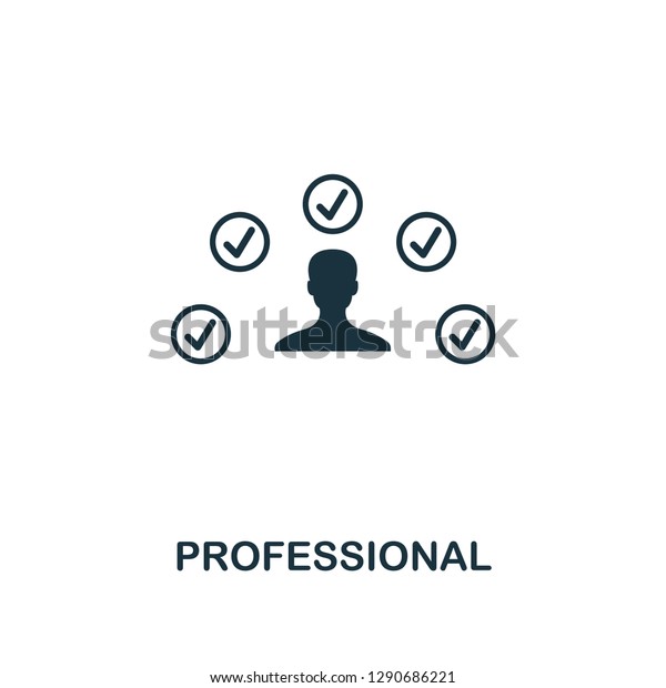 Professional Icon Premium Style Design Influencer Stock Vector (Royalty ...