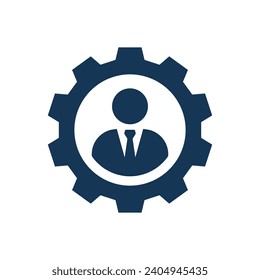 Professional icon. Vector illustration isolated on white background.
