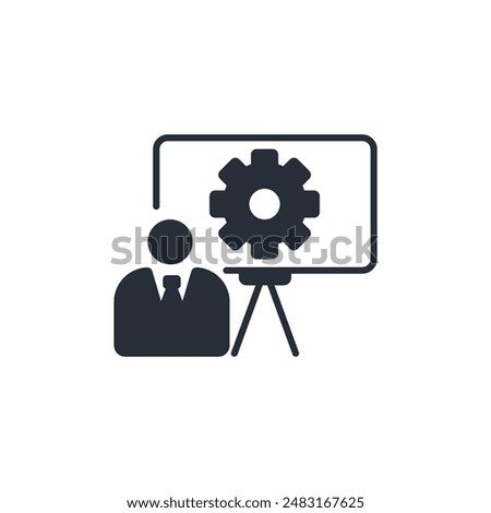 professional icon. vector.Editable stroke.linear style sign for use web design,logo.Symbol illustration.