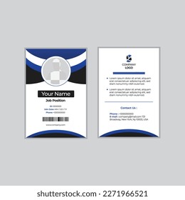 Professional Id Card Design Template