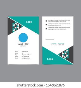 Professional Id Card Template Design