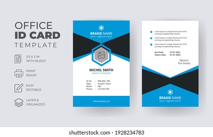 Professional Id card for your corporate office