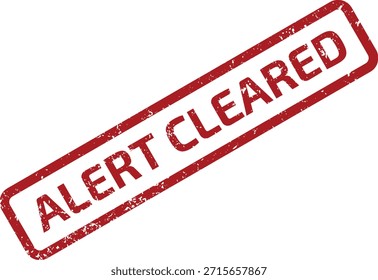 Ilustración de Profesional de ALERT CLEARED