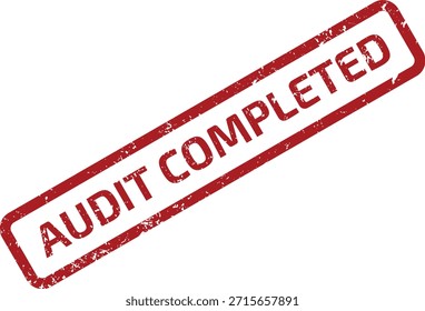 Professionelle Illustration von AUDIT COMPLETED