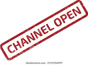 Professional illustration of CHANNEL OPEN