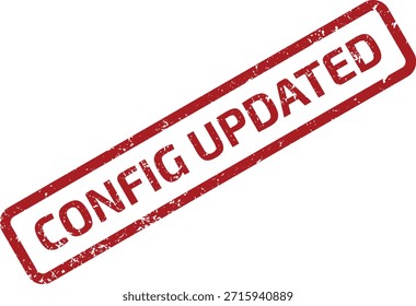 Professional illustration of CONFIG UPDATED