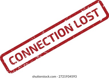 Professional illustration of CONNECTION LOST