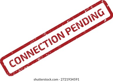 Profesional ilustración de CONEXIÓN PENDIENTE