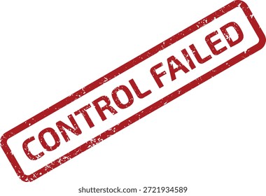 Profesional ilustración de CONTROL FALLIDO