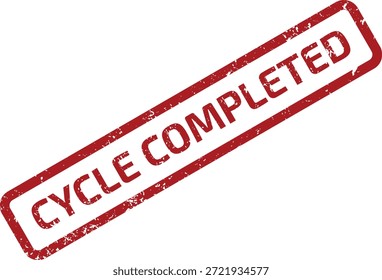 Ilustração profissional do CICLO CONCLUÍDO