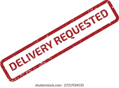 Professional illustration of DELIVERY REQUESTED