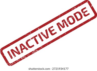 Professional illustration of INACTIVE MODE