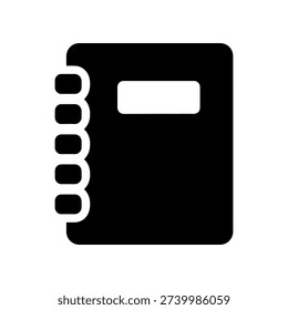 Professional image of an empty black spiral notebook with clean white pages, ideal for business, education, or creative projects.