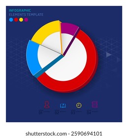 "Professional infographic elements with charts, graphs, icons, and templates. Ideal for reports, business, marketing, and presentations. Clean, modern, and fully editable vector design. Download now!"