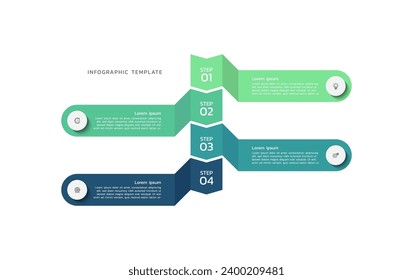 Professional infographic template business design