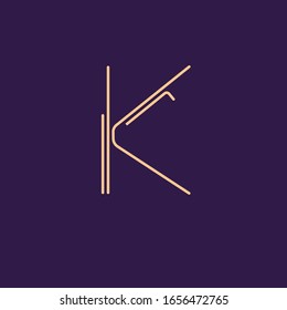 Professional initial design.Modern and Unique Alphabet symbol and sign..eps