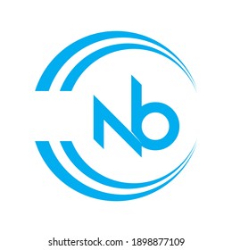 Professional Innovative Initial NB logo and BN logo. Letter BN NB Minimal elegant Monogram. 
Premium Business Artistic Alphabet symbol and sign