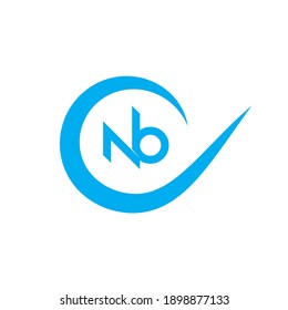 Professional Innovative Initial NB logo and BN logo. Letter BN NB Minimal elegant Monogram. 
Premium Business Artistic Alphabet symbol and sign