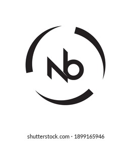 Professional Innovative Initial NB logo and BN logo. Letter BN NB Minimal elegant Monogram. 
Premium Business Artistic Alphabet symbol and sign
