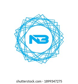 Professional Innovative Initial NB logo and BN logo. Letter BN NB Minimal elegant Monogram. 
Premium Business Artistic Alphabet symbol and sign