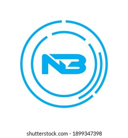 Professional Innovative Initial NB logo and BN logo. Letter BN NB Minimal elegant Monogram. 
Premium Business Artistic Alphabet symbol and sign