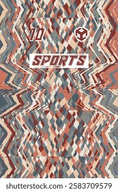Professional Jersey Design High Resolution Vector Graphics Soccer Basketball Football Esports Abstract Geometric Minimalist Style