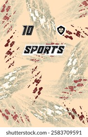 Professional Jersey Design High Resolution Vector Graphics Soccer Basketball Football Esports Abstract Geometric Minimalist Style