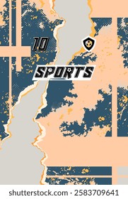 Professional Jersey Design High Resolution Vector Graphics Soccer Basketball Football Esports Abstract Geometric Minimalist Style