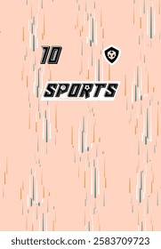 Professional Jersey Design High Resolution Vector Graphics Soccer Basketball Football Esports Abstract Geometric Minimalist Style