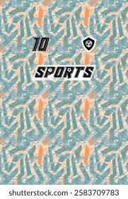 Professional Jersey Design High Resolution Vector Graphics Soccer Basketball Football Esports Abstract Geometric Minimalist Style