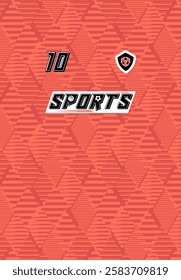 Professional Jersey Design High Resolution Vector Graphics Soccer Basketball Football Esports Abstract Geometric Minimalist Style