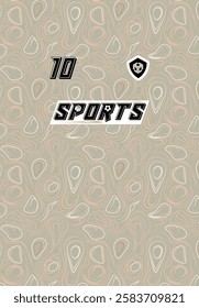 Professional Jersey Design High Resolution Vector Graphics Soccer Basketball Football Esports Abstract Geometric Minimalist Style