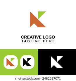 Profesional K logo gráfico es perfecto para su símbolo de negocio