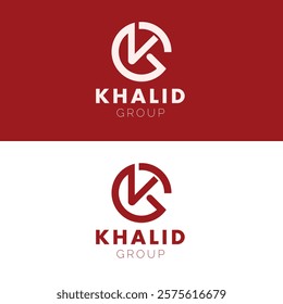 Professional KG logo illustration, perfect for branding, business identity