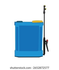 a Professional Knapsack Sprayer Vector.Garden manual sprayer 