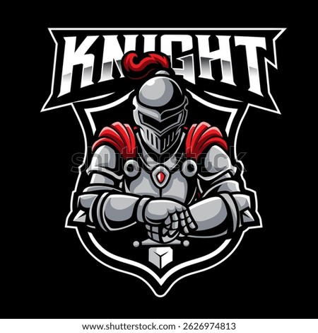Professional Knights Armor Logo Design