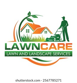 Professional Landcare Logo Design. Landscaping Services Business Logo.