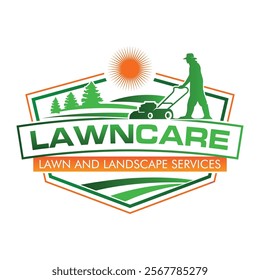 Professional Landcare Logo Design. Landscaping Services Business Logo.