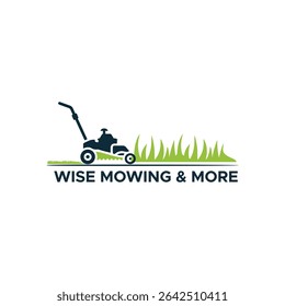 Professional Landscapes and Lawns logo design, perfect for gardening and lawn care services. Features grass, leaves, and nature elements to reflect growth, freshness, and eco-friendly landscaping.
