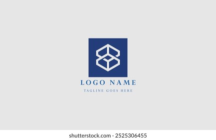 Modelo de logotipo de letra B profissional