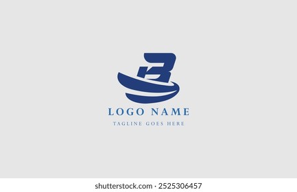 Professional letter B logo  template
