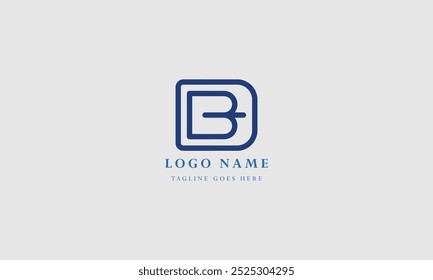 Professional letter D logo  template